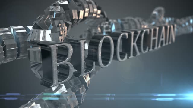 Blockchain-Titel-Cryptos-und-kryptowährung-dezentrale-digitale-Währung