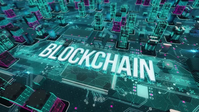 Blockchain-with-digital-technology-concept