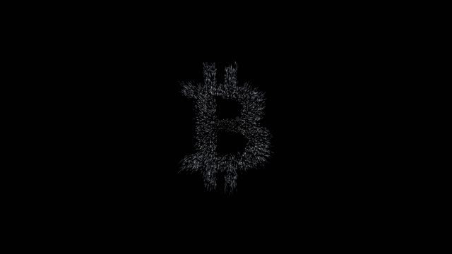 bitcoin-symbol,-million-particulars-make-bitcoin-symbol-in-space
