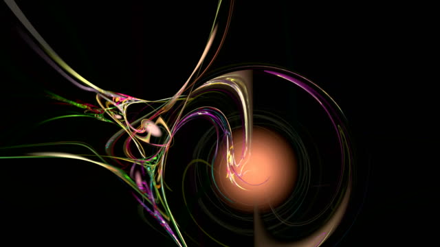 Colorful-curves-abstract-loop-motion-background