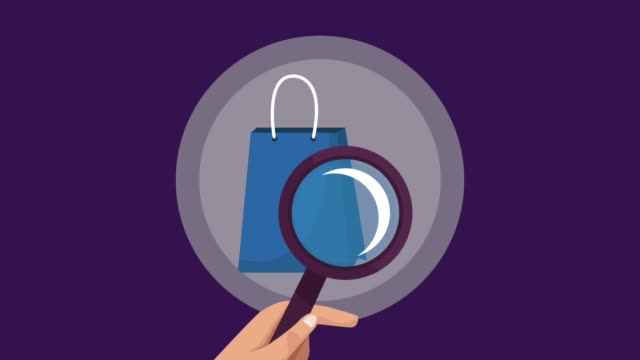 Magnifying-glass-looking-giftbox-HD-animation