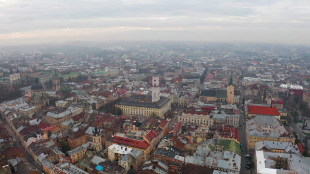 Panorama-de-la-antigua-ciudad.-Ucrania-Ciudad-de-Lviv