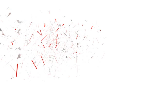 polígonos-rojo-3D-spin-y-montan-en-un-3d-bitcoin-símbolo-y-flecha-de-crecimiento.-4-k-limpia-de-animación-en-3d-sobre-fondo-blanco