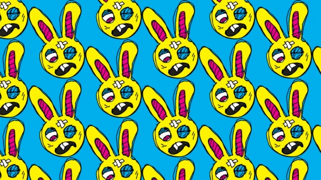 kids-drawing-seamless-background-with-theme-of-rabbit
