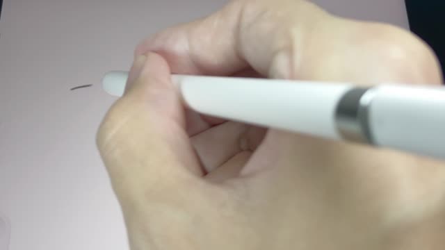 Touch-pen,-close-up-video-clip