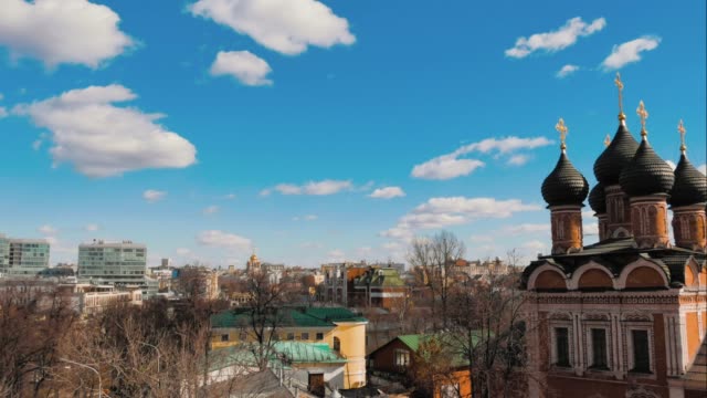 Timelapse,-Petrovka-street-in-Moscow.