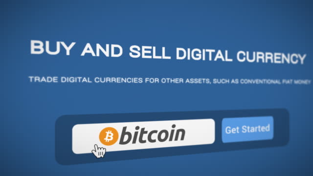 Bitcoin-bekommen-Starter-Taste-digitale-Währung-Intro