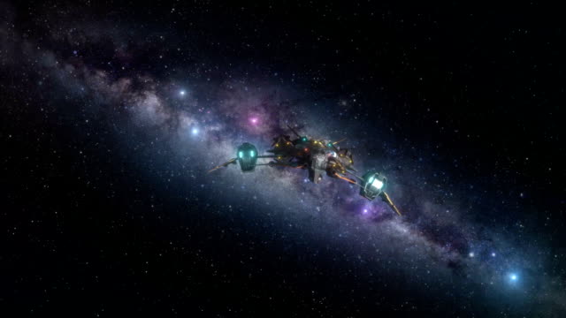 Spaceship-Traveling-Through-the-Stars-at-Warp-Speed---Front