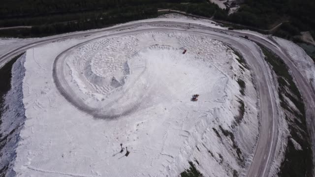 Aerial-view-of-large-White-Mountain-of-industrial-phosphogypsum-wastes