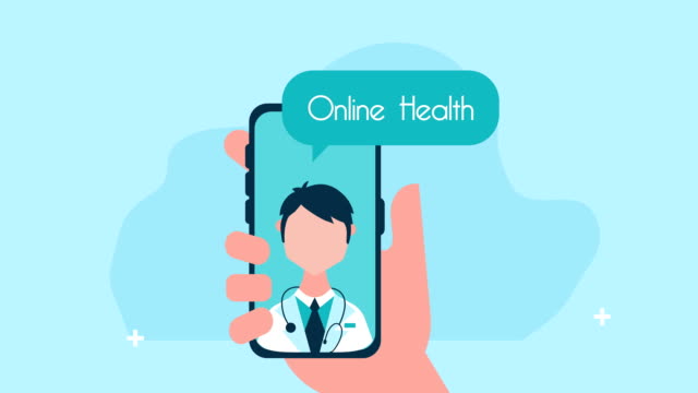 doctor-in-smartphone-telemedicine-technology-animation