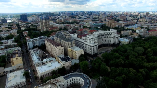 Kabinett-von-Minister-und-Verkhovna-Rada-der-Ukraine-Sehenswürdigkeiten-Kiew