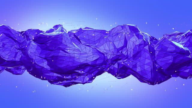 Flowing-Wireframe-Mesh-Abstract-Background-Animation