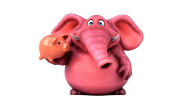 Elefante-divertido---Animación-3D