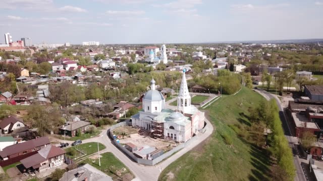 Scenic-cityscape-of-Russian-town-of-Serpukhov