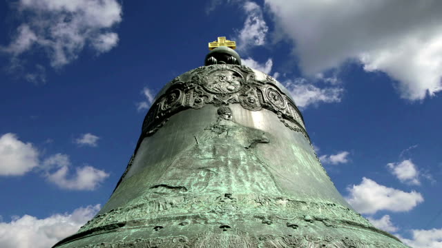 Campana-del-Zar,-Moscú,-Rusia,-también-conocido-como-el-Tsarsky-Kolokol,-Tsar-Kolokol-III-o-Royal-Bell