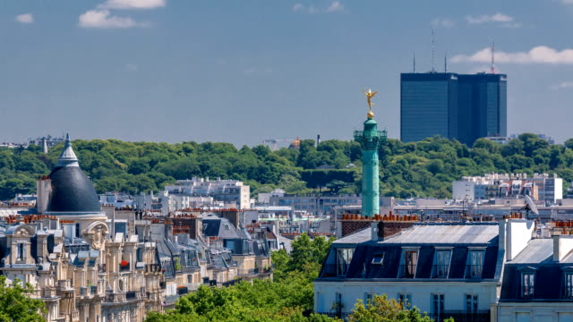 Panorama-von-Paris-Zeitraffer.-Blick-vom-Gebäude-der-arabischen-Welt-Institut-Institut-du-Monde-Arabe.-Frankreich
