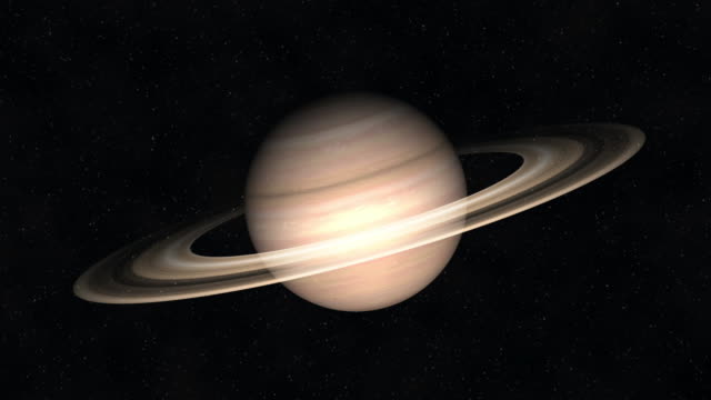 Saturn-and-rings-in-space