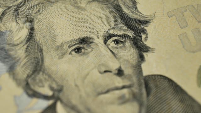 Retrato-de-séptimo-Presidente-de-los-Estados-Unidos-Andrew-Jackson-el-billete-de-veinte-dólares