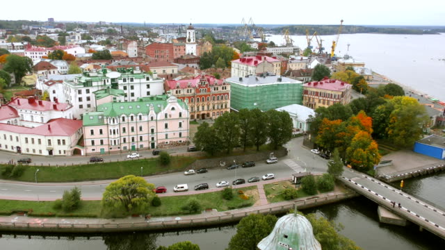 Cityscape-of-Vyborg.-Russia