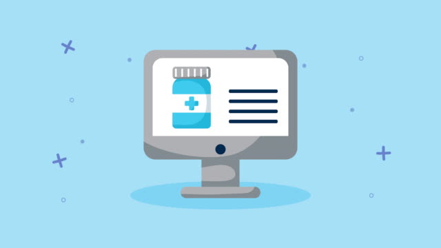 desktop-with-healthcare-online-technology