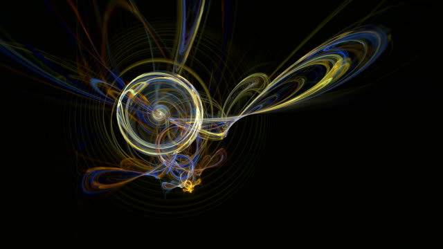 Bunte-kosmische-Muster-abstrakt-Bewegung-Hintergrund