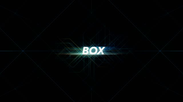 Digitale-Leitungen-Tech-Wort---BOX