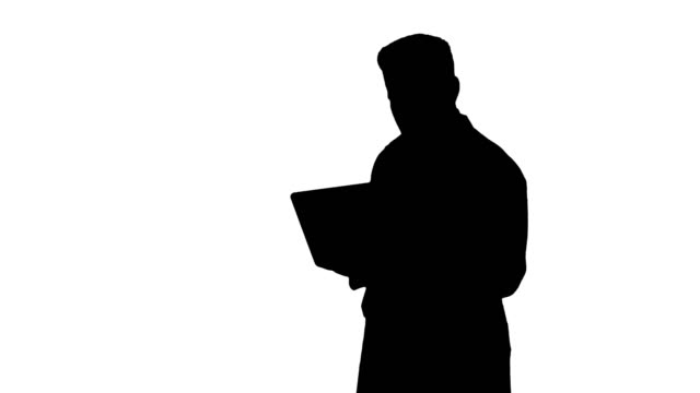 Silhouette-Doctor-showing-results-in-laptop