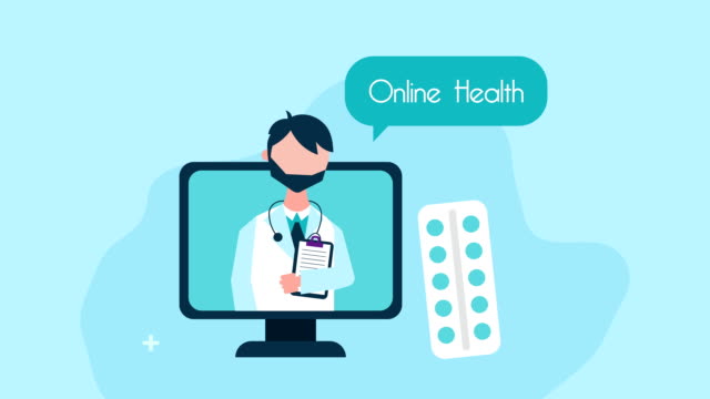 doctor-in-desktop-telemedicine-technology-animation