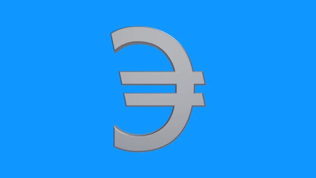 plata-euro-señal-giro-animación-bucle-sin-interrupción-sobre-fondo-azul---nueva-calidad-financiera-negocios-animaron-videos-de-movimiento-dinámico