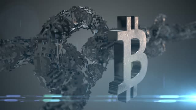 Bitcoin-blockchain-moneda-cifrado-cifrado-digital-red-del-mundo-de-dinero