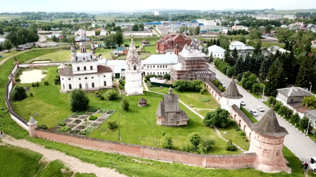 Michael-Archangel-Monastery-in-old-Russian-town-of-Yuryev-Polsky