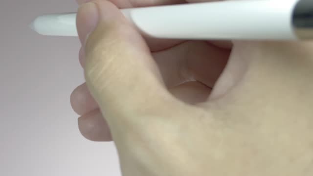 Touch-Stift,-Nahaufnahme-Videoclip