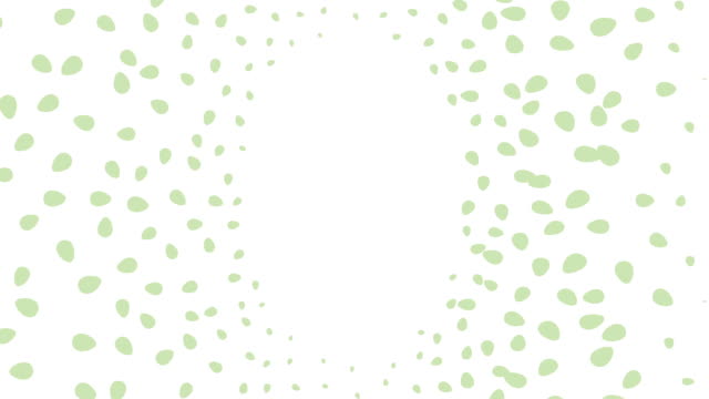 Grün-Pastell-Osterei-Grafikanimation-isoliert-auf-weißem-Hintergrund-mit-alpha-Maske
