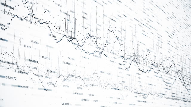 Abstract-background-with-animation-of-growing-charts
