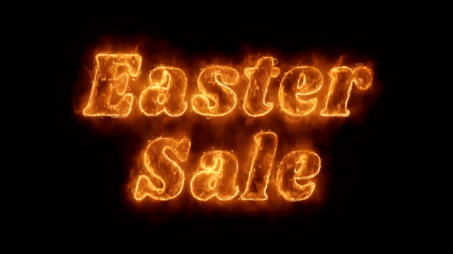 Easter-Sale-Word-Hot-Animated-Burning-Realistic-Fire-Flame-Loop.