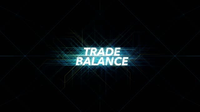 Digitale-Leitungen-Tech-Wort---Handelsbilanz