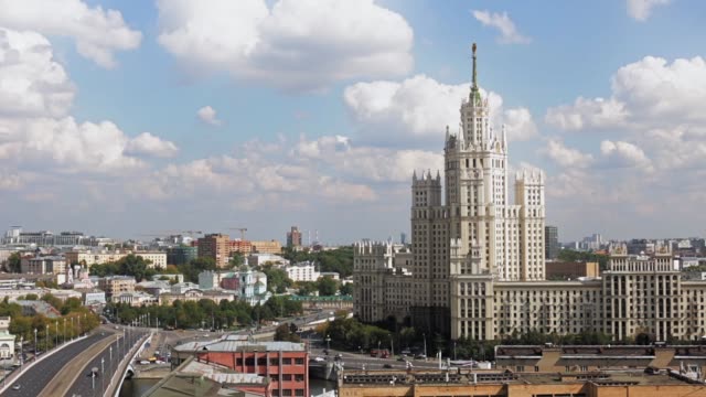 Moskau.-Stalin-Wolkenkratzer