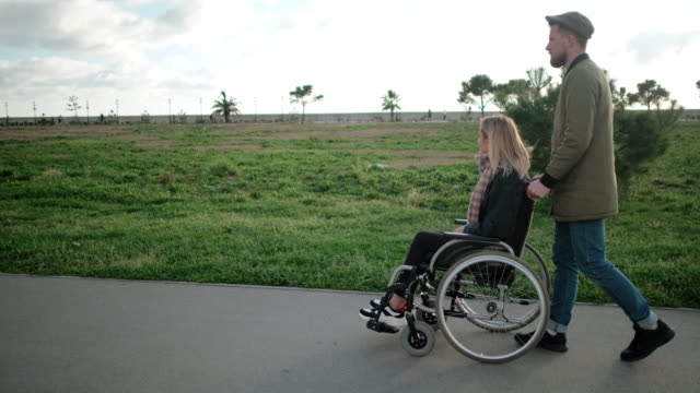 Outdoor-walk-with-disabled-girlfriend