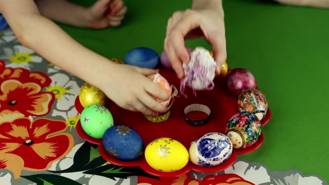 Preparación-de-huevos-de-Pascua,-día-de-la-pascua-judía