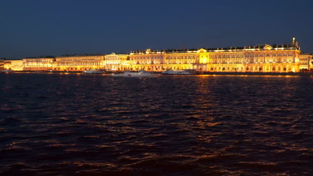 The-Palace-Embankment.-Hermitage.-Night