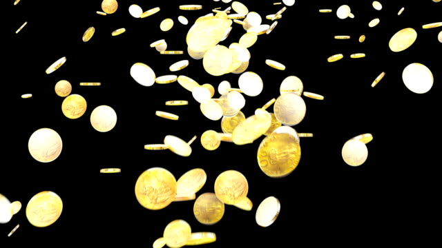 HD-Endlos-wiederholbar-Hintergrund-mit-schön-fallenden-Münzen