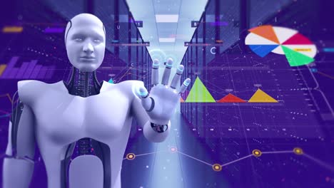 Robot-humanoide-AI-futurista-que-controla-Internet