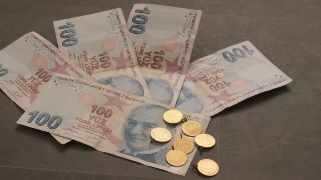 100-türkische-Lira-und-türkisches-Viertelgold,