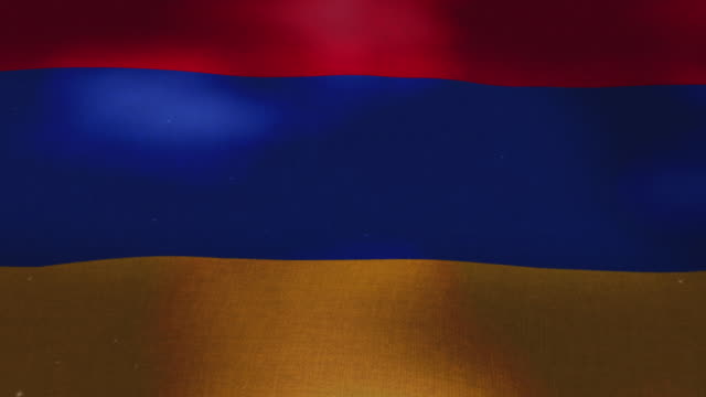 Bandera-Nacional-de-Armenia---agitando