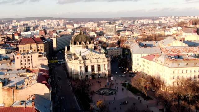 Panoramic-aerial-shot-in-history-city