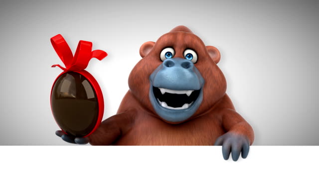 Spaß-Orang-segne---3D-Animation
