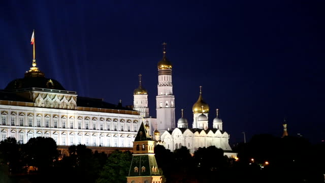 Vista-del-Kremlin,-Moscú,-Rusia---la-vista-más-popular-de-Moscú