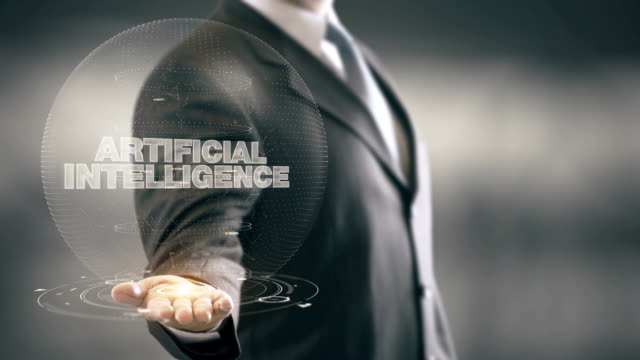 Artificial-Intelligence-Businessman-Holding-in-Hand-New-technologies