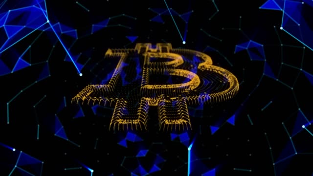 Bitcoin-Blase-digitale-Cyber-Konzept