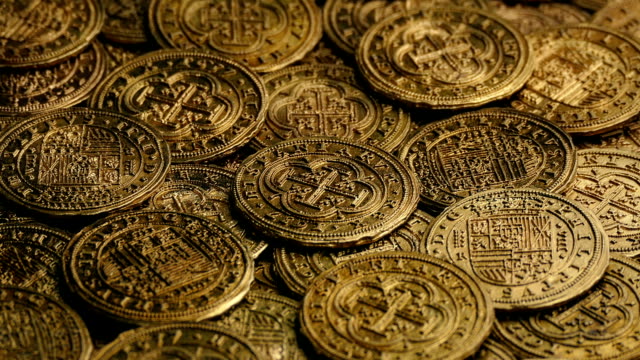 Monedas-de-oro-pirata-giratorio